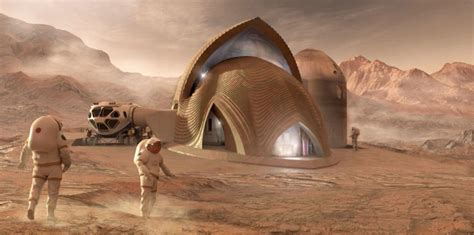 Seduced by the New...: 3D Printed Mars Habitat Concepts