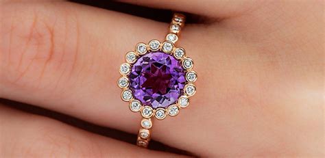 Amazing Amethyst: The February Birthstone - The James Allen Engagement ...