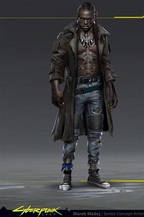 Cyberpunk 2077 by CD Projekt Red - Placide - Character Model | Video Game Design | One of the ...