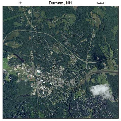 Aerial Photography Map of Durham, NH New Hampshire