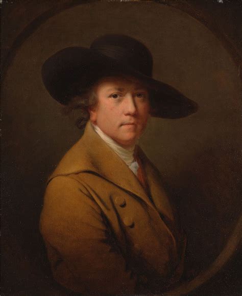 1780c Joseph Wright (Self-Portrait) oil on canvas 73 x 61 cm Yale Centre for British Art, New ...