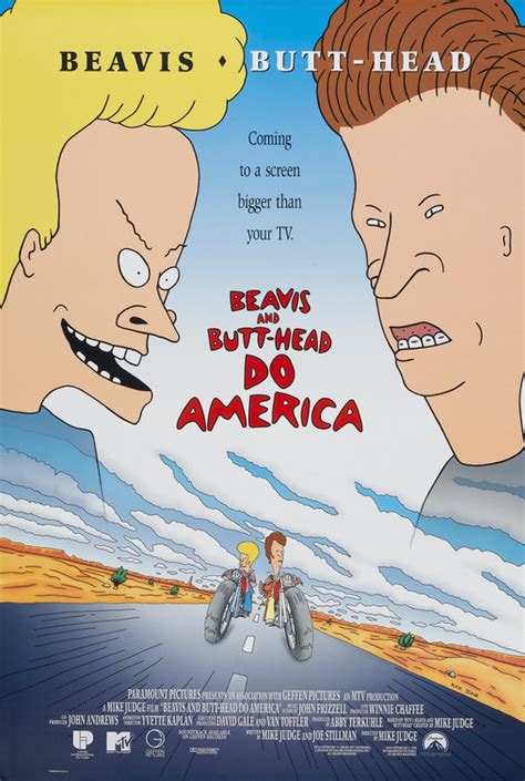 Beavis And Butt-head Do America Movie Poster (#2 of 2) - IMP Awards