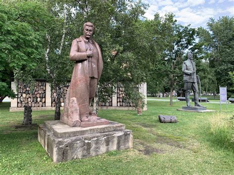 What To Do With Toppled Statues? Russia Has A Fallen Monument Park | NCPR News