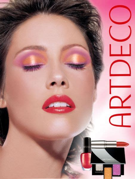 Artdeco 2005 Makeup Beauty Ad, Fancy Hairstyles, Colorful Makeup, Ad Campaign, Eyebrows, Nail ...