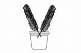 Plant Coloring Icon Outline Design Graphic By Studiokitasmg2021  sketch template