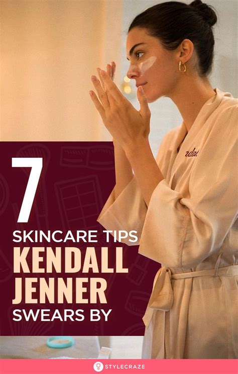 7 Easy Skincare Tips Kendall Jenner Swears By | Kendall jenner skin ...