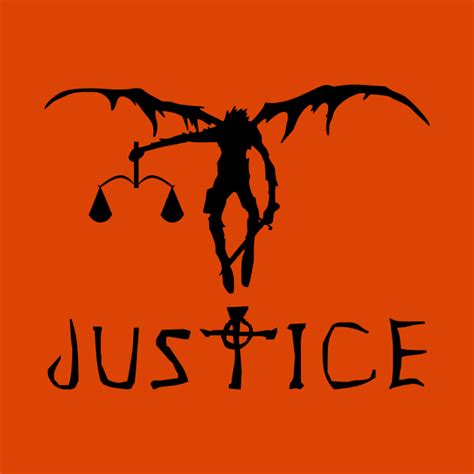 Death Note Justice T-Shirt - Death Note Shop