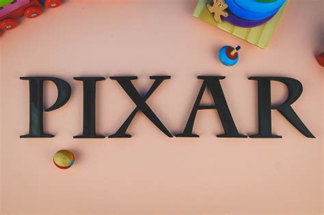 Pixar Playable Letters Set Pretend Play Logo Pixar Lamp Kid Toy Story 3D Printed | eBay