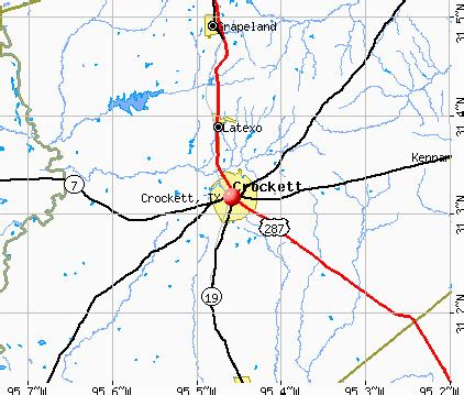 Crockett County Texas Map | secretmuseum