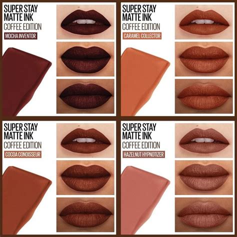Get To Know The New Maybelline SuperStay Matte Ink Liquid Lipstick Coffee Edition - BeautyVell ...
