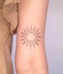 50 Sun Tattoo Ideas with Meaning (2024) - IForHer