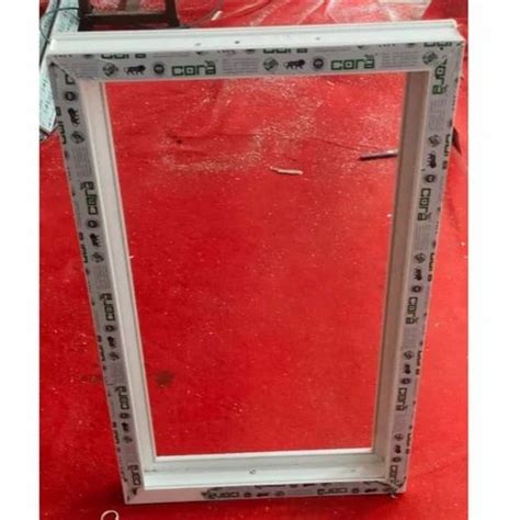 3.5 Feet White UPVC Window Frame at Rs 152/feet | Window Frame in ...