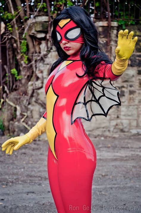 Latex Cosplay: Spider-Woman – Vengeance Designs