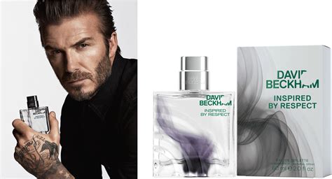 David Beckham Inspired By Respect | Perfume and Beauty magazine