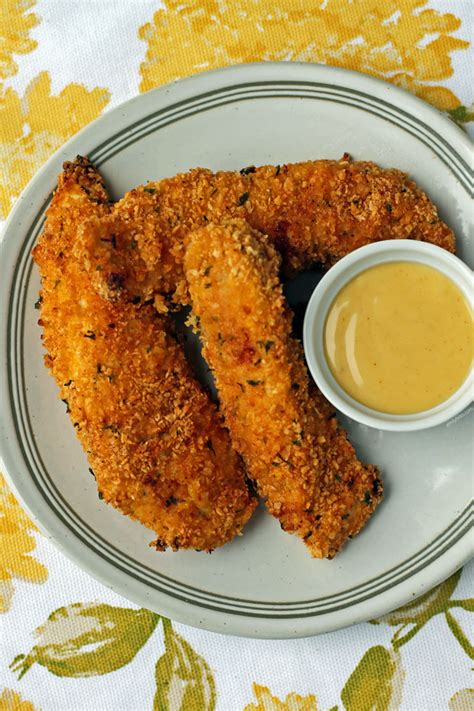 Honey Mustard Chicken Tenders - Emily Bites