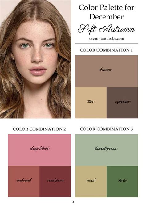 Spring-Summer Shopping Guide for the Autumn Color Types – Dream Wardrobe Soft Autumn Makeup ...