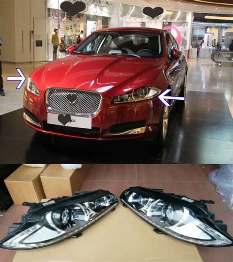 For Jaguar XF 2012 2015 LED Headlight Assembly -in Car Headlight Bulbs ...