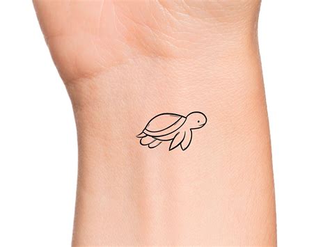 50+ mini sea turtle tattoo design ideas for men and women