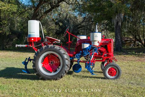 1952 Farmall Cub with various attachment | AT-15-16-FA | Gary Alan Nelson Photography