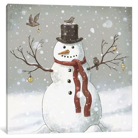 For the wall | Christmas paintings, Christmas snowman painting, Snowman painting