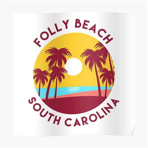 Folly Beach Posters | Redbubble