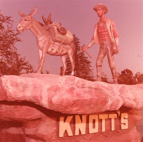 1970'S KNOTTS BERRY Farm & Ghost Town Dude Welcomes You Pana-Vue Movie Slide $5.99 - PicClick