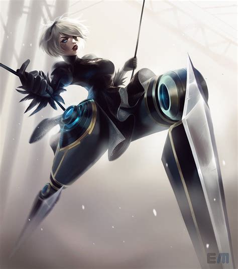 Nier Autómata + Camille | Lol league of legends, League of legends, Lol champions