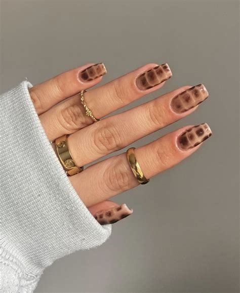 25+ Snake Print Nails for a Sexy Look - ♡ July Blossom