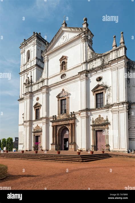 Se Cathedral, Old Goa, India Stock Photo - Alamy