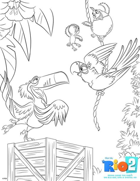 #Rio2Insiders – Free Printable Rio 2 Coloring Sheets– @FHEInsiders