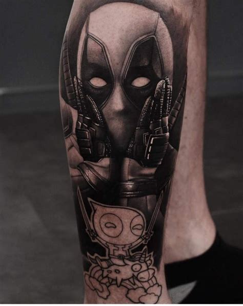 Pin by Josemanuelzavala on deadpool | Leg tattoo men, Marvel tattoos ...