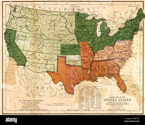 United States Slave Trade Map