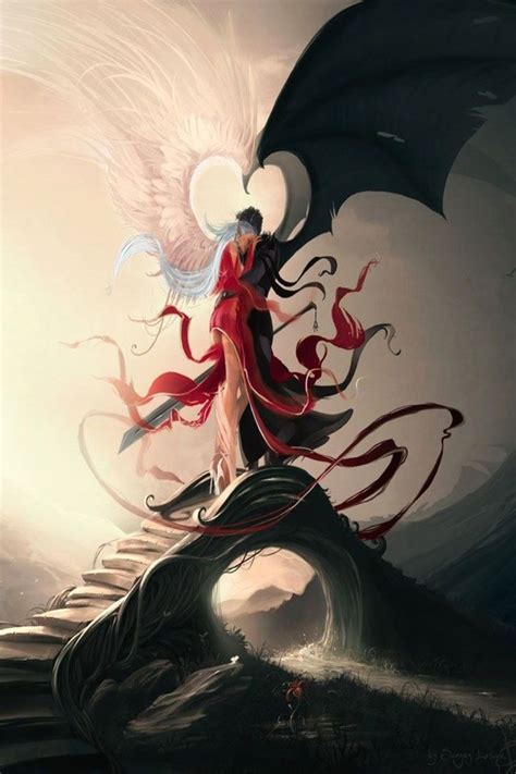 21 best Angel & demon love images on Pinterest | Demons, Dark angels and Fallen angels