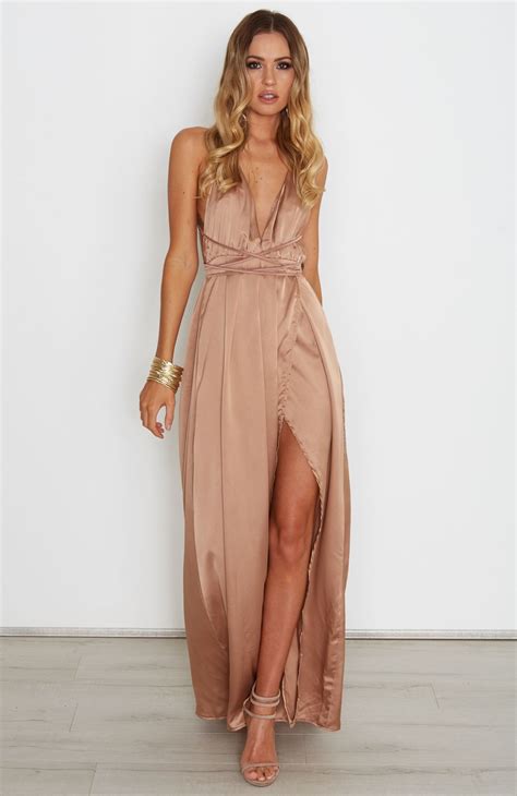 Akela Maxi Dress Bronze | One Day. in 2019 | Bronze dress, Dresses ...