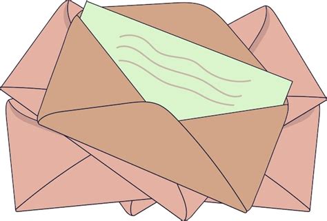 Premium Vector | Illustration of envelope. letter in vector