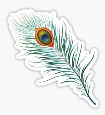 Peacock Feather Stickers | Redbubble