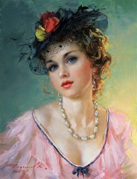 Konstantin Razumov, 1974 | Impressionist painter | Pintando retratos ...