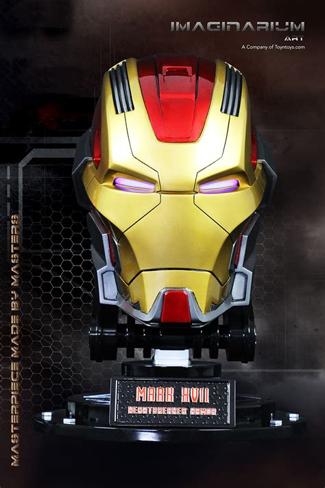 SPECIAL OFFERS: Iron Man Mark 17 1:1 Scale Helmet Replica Masterpiece by Imaginarium Art