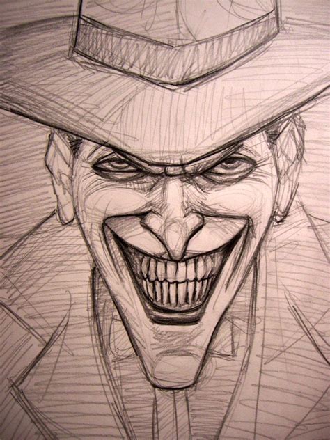 [無料ダウンロード！ √] dark knight joker drawing easy face 150659-How to draw ...