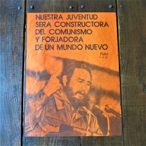 Posters Cuba PCU006 Fidel Castro 1982 | Propagandaworld Archive