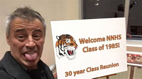 Matt LeBlanc Hilariously Live Tweets His 30th High School Reunion