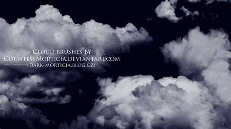 Clouds | Phtoshop Brushes | 123Freebrushes
