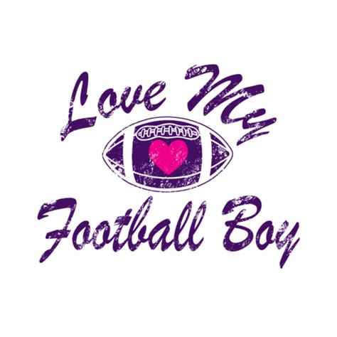 Love My Football Boy Mom T-Shirt