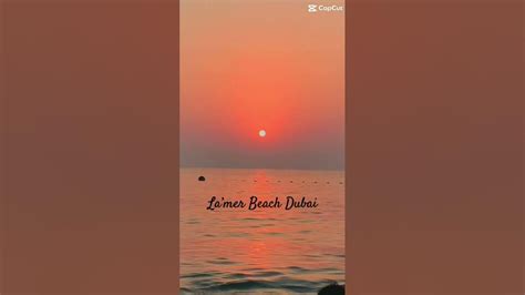 La mer beach Dubai #dubai #life - YouTube