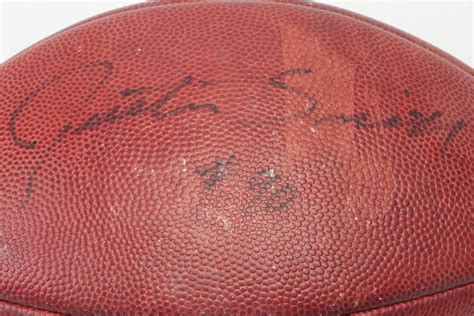 1994 Cincinnati Bengals Team Signed Wilson NFL Official Football and ...