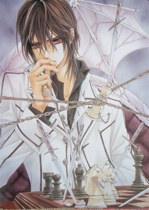 Kaname from Vampire Knight. Drawn by Matsuri Hino | Vampire knight kaname, Vampire knight ...