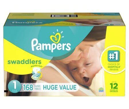 $1.50 off Pampers Swaddlers Diapers Printable Coupon