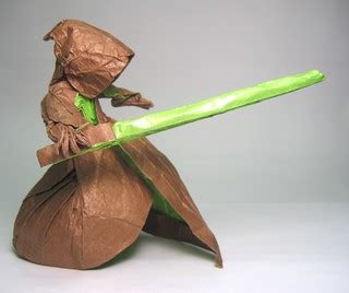 Jedi | Modified from Satoshi Kamiya's Wizard. Folded by Phil… | Flickr