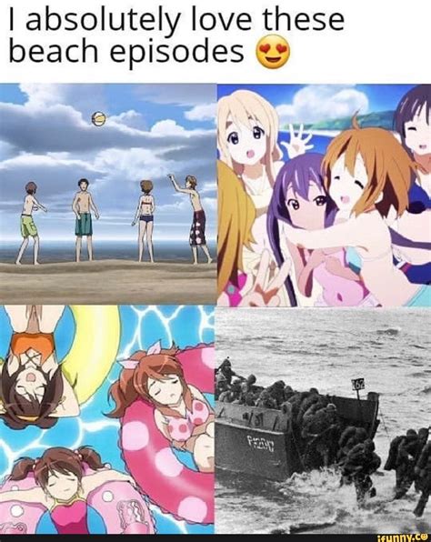 I absolutely love these beach episodes © - iFunny :) | History memes, Memes, Anime