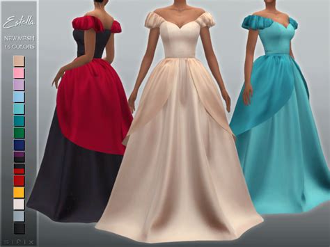The Sims Resource - Estella Gown
